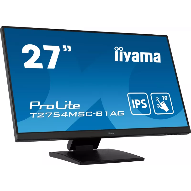 iiyama ProLite T2754MSC-B1AG computermonitor 68,6 cm (27 inch) 1920 x 1080 pixels Full HD LED touchscreen multi-user zwart