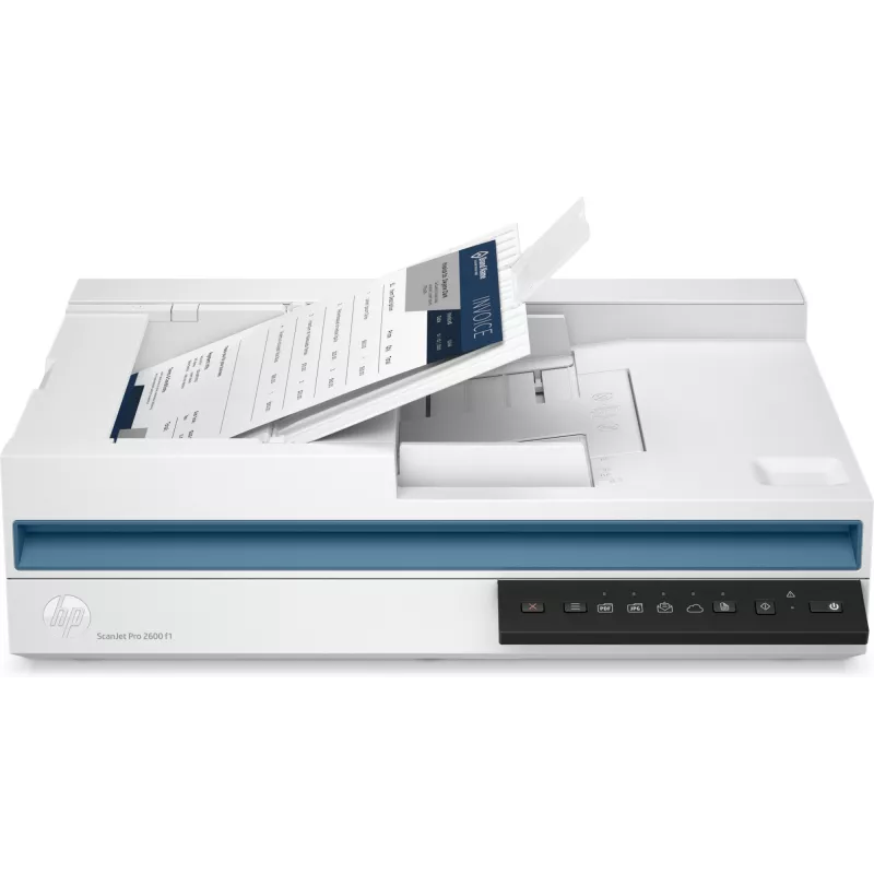 HP Scanjet Pro 2600 f1 flatbed- & ADF-scanner 600 x 600 DPI A4 wit