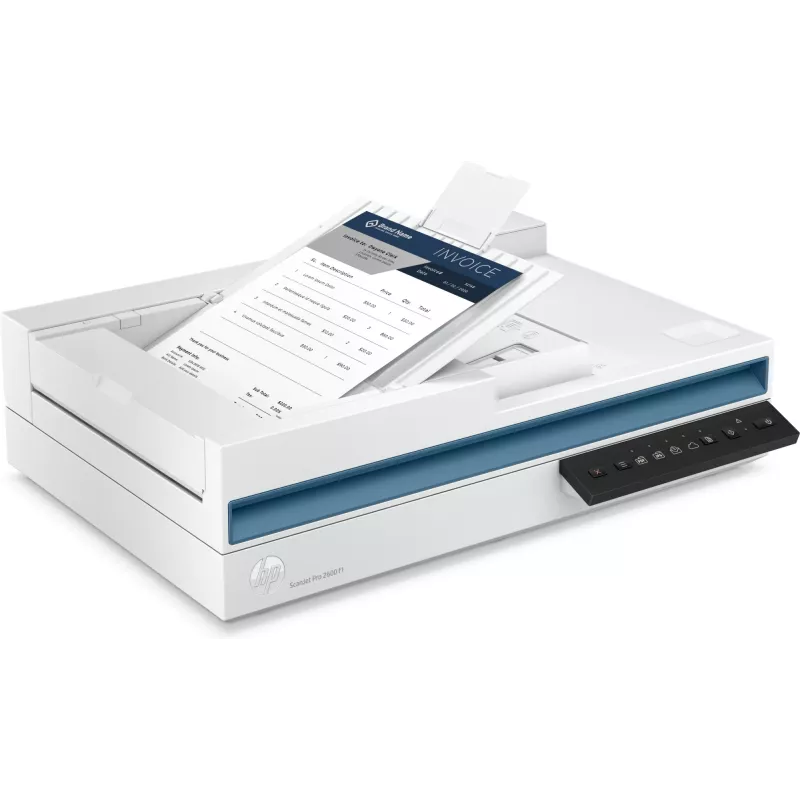 HP Scanjet Pro 2600 f1 flatbed- & ADF-scanner 600 x 600 DPI A4 wit