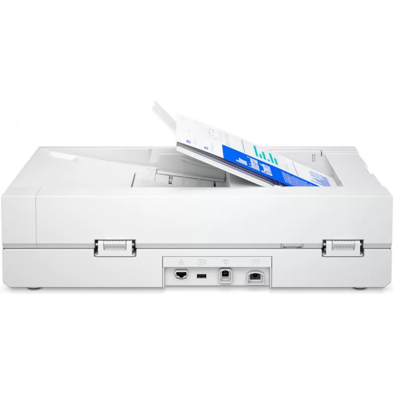 HP Scanjet Pro N4600 fnw1 flatbed- & ADF-scanner 1200 x 1200 DPI A5 wit