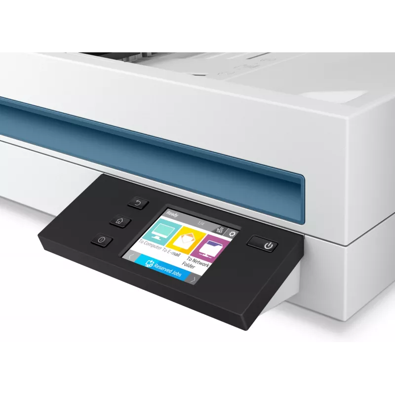HP Scanjet Pro N4600 fnw1 flatbed- & ADF-scanner 1200 x 1200 DPI A5 wit