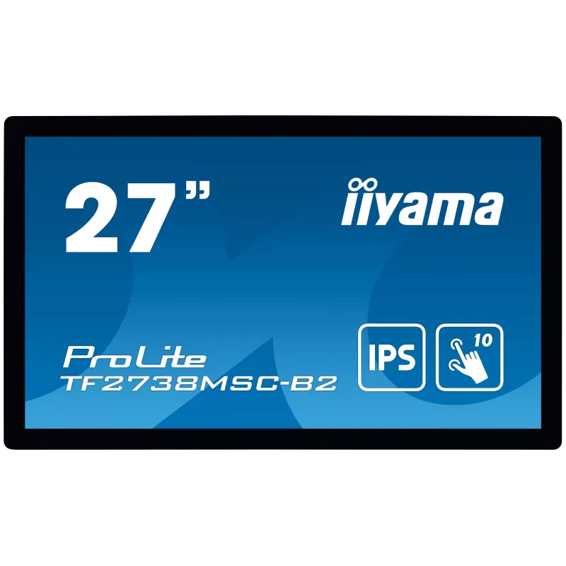 iiyama ProLite TF2738MSC-B2 computermonitor 68,6 cm (27 inch) 1920 x 1080 pixels Full HD LED touchscreen multi-user zwart