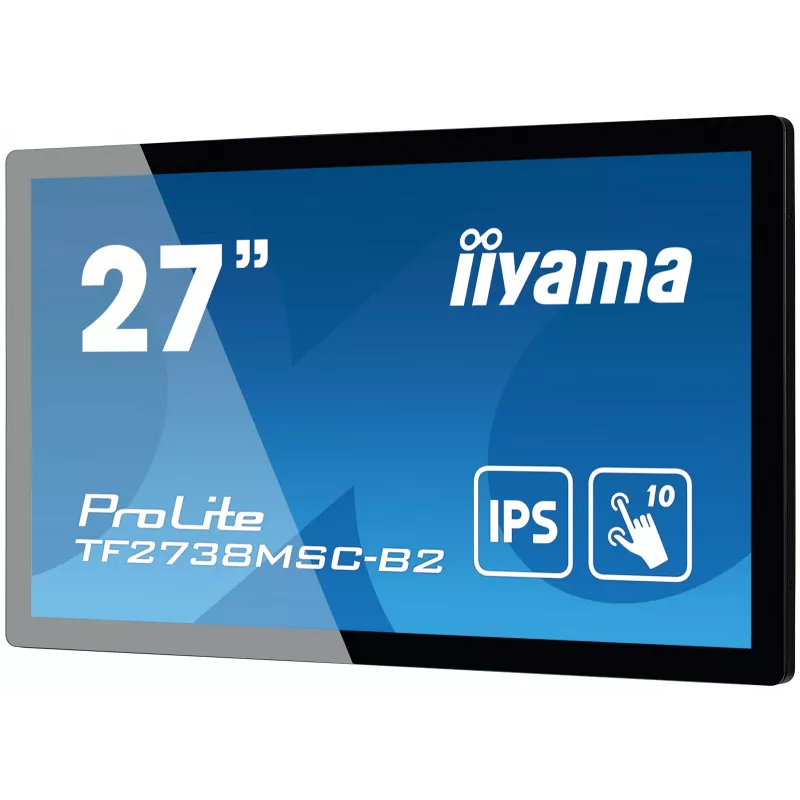 iiyama ProLite TF2738MSC-B2 computermonitor 68,6 cm (27 inch) 1920 x 1080 pixels Full HD LED touchscreen multi-user zwart