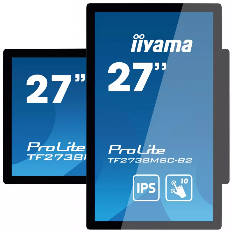 iiyama ProLite TF2738MSC-B2 computermonitor 68,6 cm (27 inch) 1920 x 1080 pixels Full HD LED touchscreen multi-user zwart