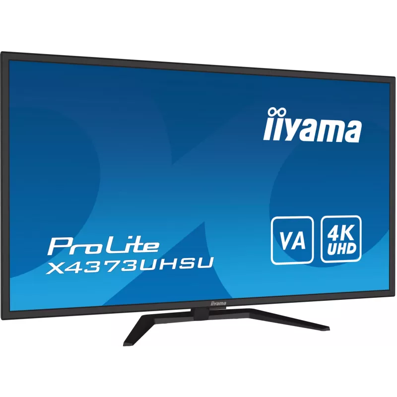 iiyama ProLite X4373UHSU-B1 computermonitor 108 cm (42,5 inch) 3840 x 2160 pixels 4K Ultra HD zwart