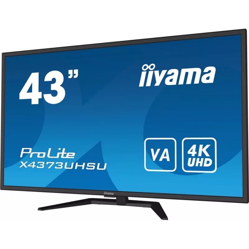 iiyama ProLite X4373UHSU-B1 computermonitor 108 cm (42,5 inch) 3840 x 2160 pixels 4K Ultra HD zwart