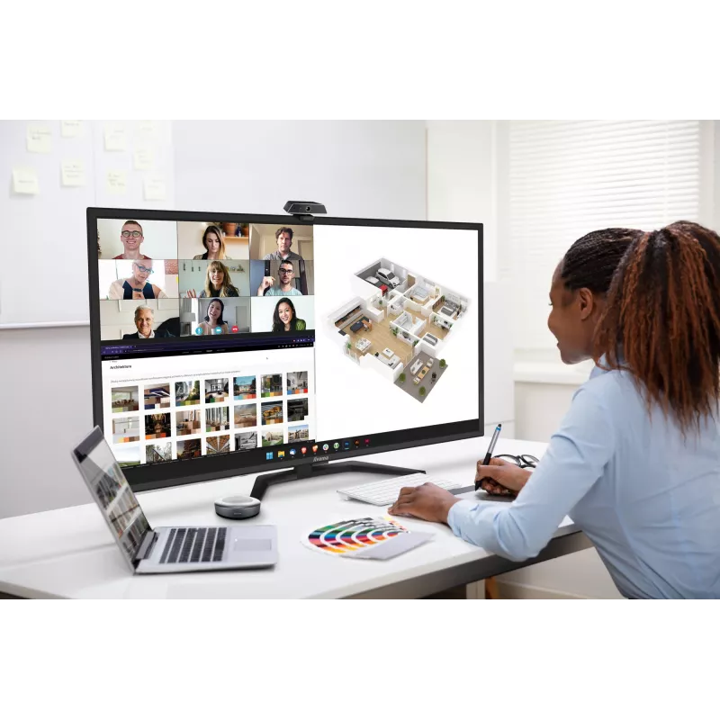 iiyama ProLite X4373UHSU-B1 computermonitor 108 cm (42,5 inch) 3840 x 2160 pixels 4K Ultra HD zwart