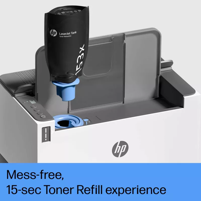 HP LaserJet Tank 1504w printer, laser, 600 x 600 DPI, A4, 22 ppm, dubbelzijdig printen, netwerkgeschikt
