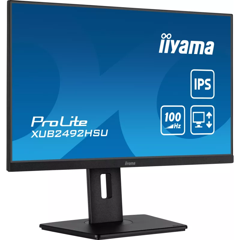 iiyama XUB2492HSU-B6 computermonitor 60,5 cm (23,8 inch) 1920 x 1080 pixels Full HD LED zwart