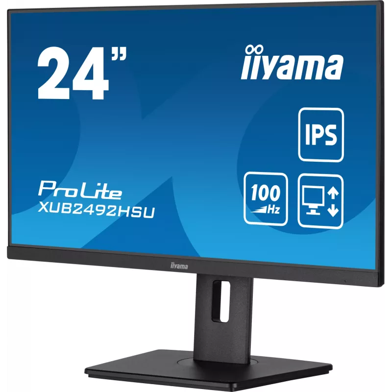 iiyama XUB2492HSU-B6 computermonitor 60,5 cm (23,8 inch) 1920 x 1080 pixels Full HD LED zwart