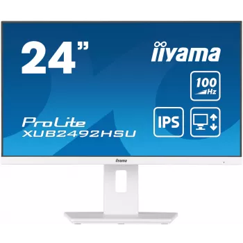 iiyama XUB2492HSU-W6 computermonitor 60,5 cm (23,8 inch) 1920 x 1080 pixels Full HD LED wit