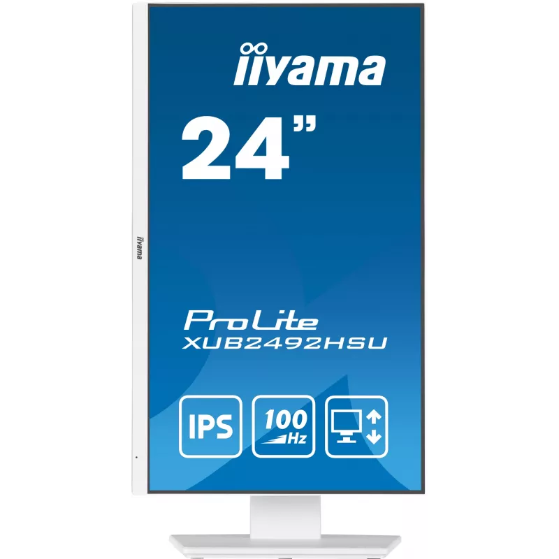 iiyama XUB2492HSU-W6 computermonitor 60,5 cm (23,8 inch) 1920 x 1080 pixels Full HD LED wit