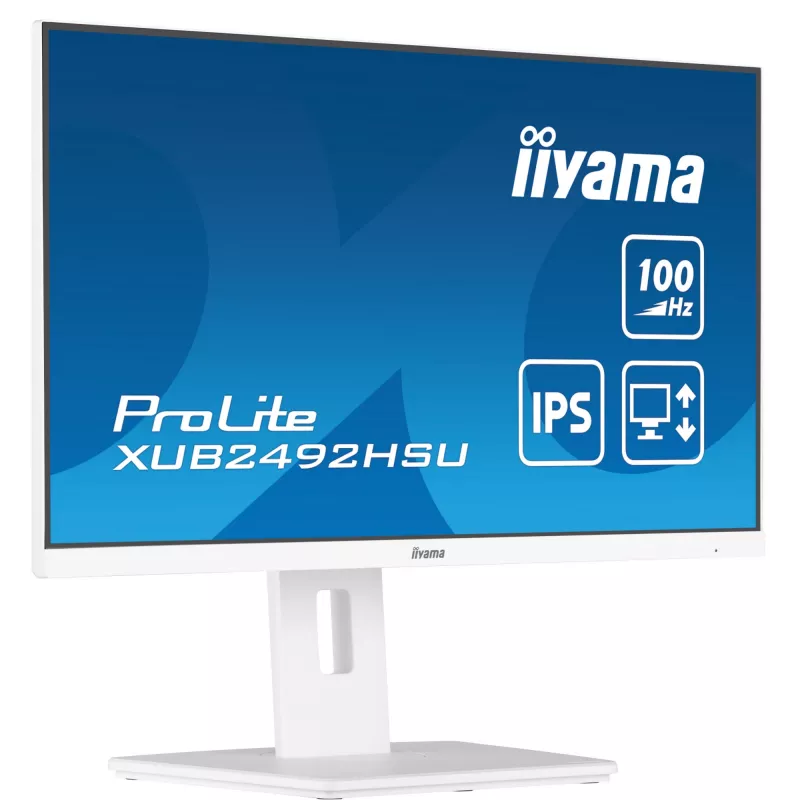 iiyama XUB2492HSU-W6 computermonitor 60,5 cm (23,8 inch) 1920 x 1080 pixels Full HD LED wit
