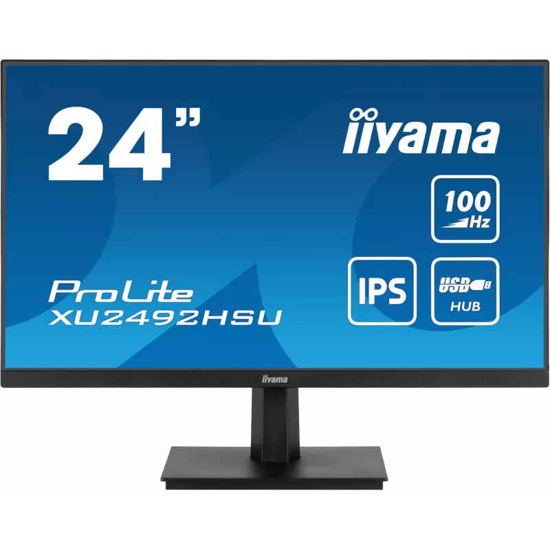 iiyama ProLite XU2492HSU-B6 computermonitor 60,5 cm (23,8 inch) 1920 x 1080 pixels Full HD LED zwart