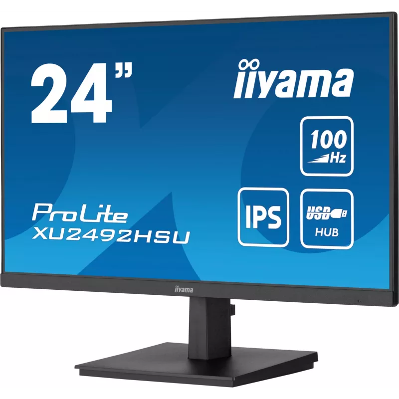 iiyama ProLite XU2492HSU-B6 computermonitor 60,5 cm (23,8 inch) 1920 x 1080 pixels Full HD LED zwart