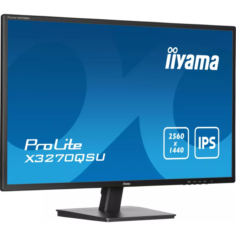 iiyama ProLite X3270QSU-B1 computermonitor 80 cm (31,5 inch) 2560 x 1440 pixels Wide Quad HD LED zwart