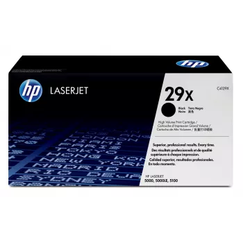 HP 29X High Yield zwart originele LaserJet-tonercartridge 1 stuk