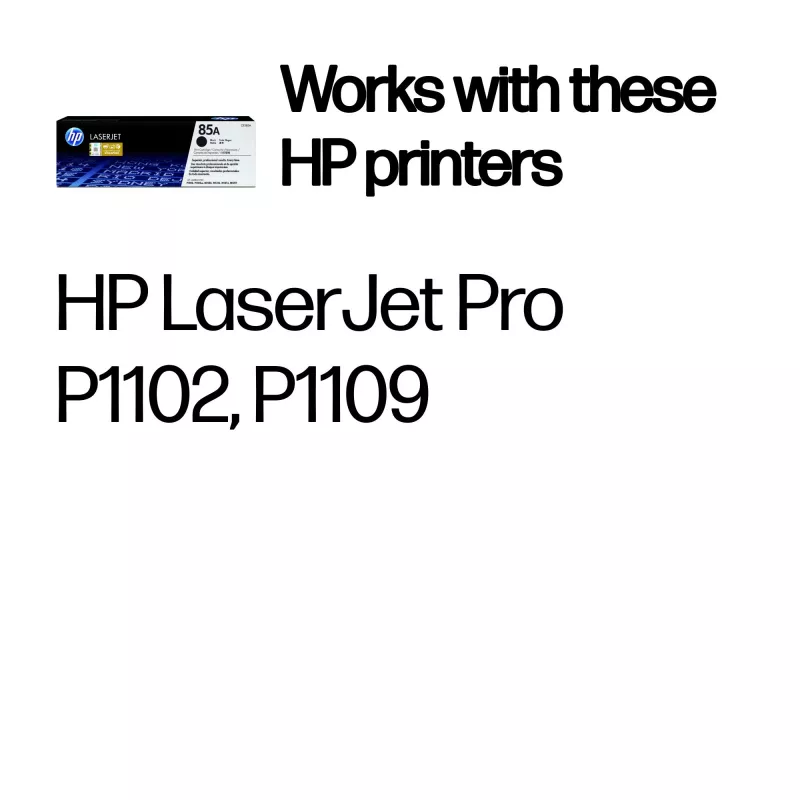 HP 85A zwart originele LaserJet-tonercartridge