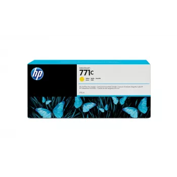 Cartridge HP 771C gele inktcartridge 775ml B6Y10A