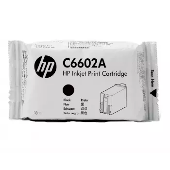 HP TIJ 1.0b 1 C6602A zwarte cartridge