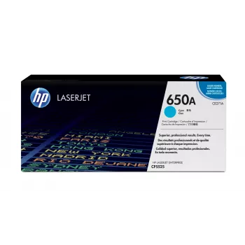 HP 650A cyaan originele LaserJet-tonercartridge