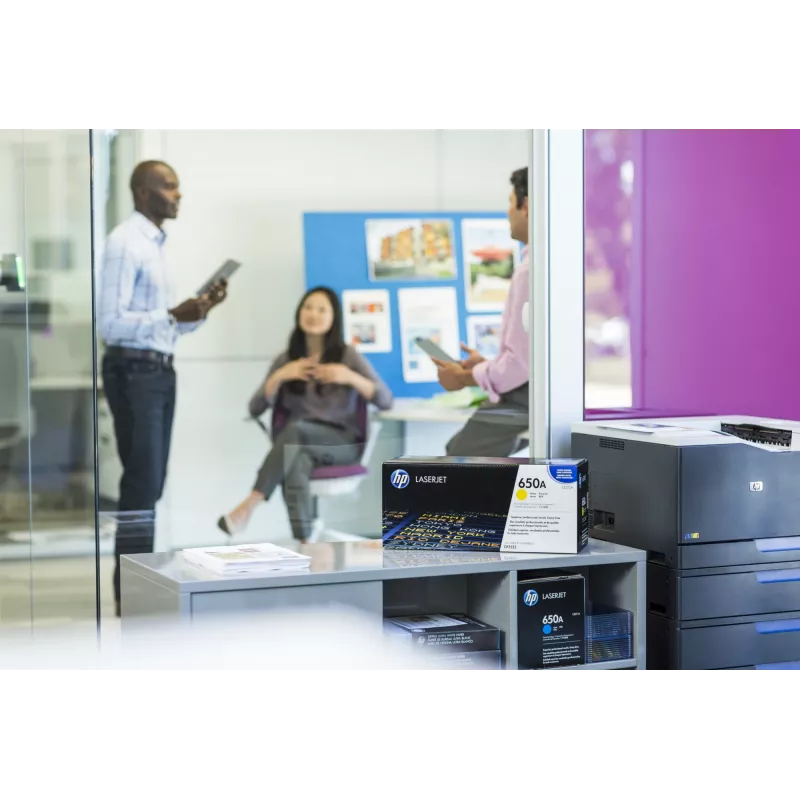 HP 650A cyaan originele LaserJet-tonercartridge