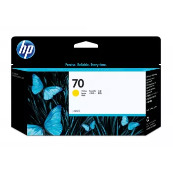 HP 70 130 ml geel DesignJet-inktcartridge