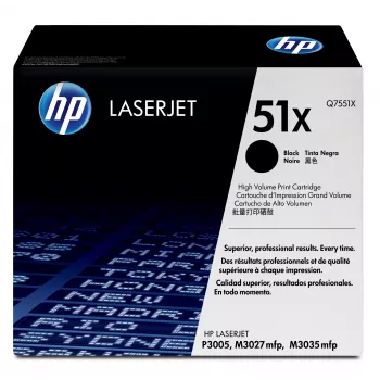 HP 51X hoge capaciteit zwart originele LaserJet-tonercartridge