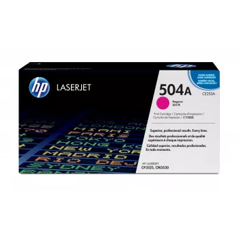 HP 504A magenta originele LaserJet-tonercartridge, 7000 pagina's, magenta, 1 stuks