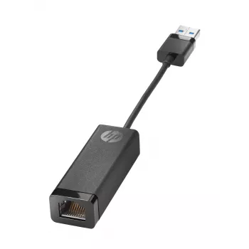 HP USB 3.0 naar Gigabit RJ45-adapter G2, bedraad, USB, Ethernet, zwart