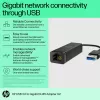 HP USB 3.0 naar Gigabit RJ45-adapter G2, bedraad, USB, Ethernet, zwart