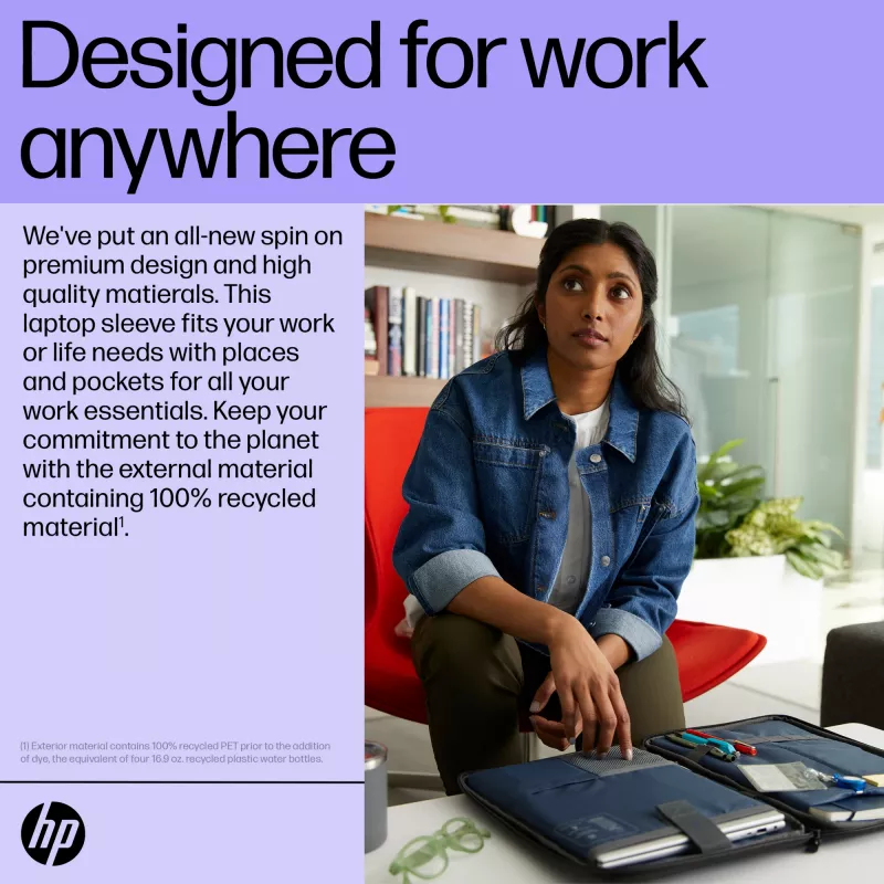 HP Renew Executive laptop-sleeve 14 inch, 35,8 cm, effen