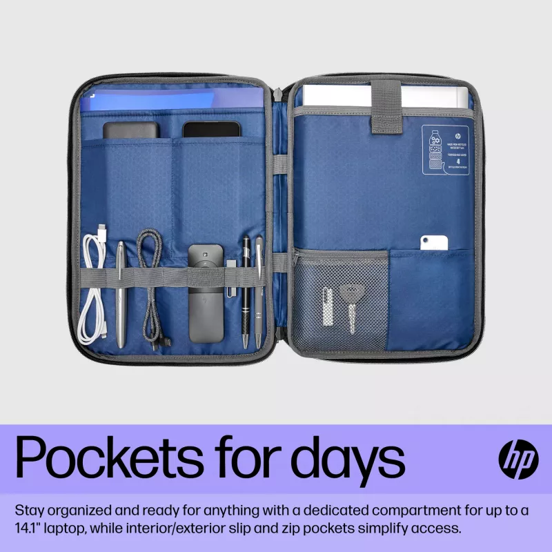 HP Renew Executive laptop-sleeve 14 inch, 35,8 cm, effen