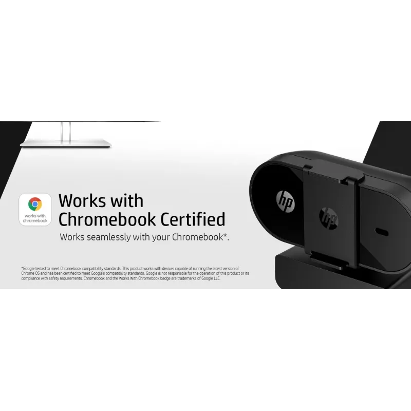 HP 325 FHD-webcam, zakelijk, Windows 10, Windows 11, MacOS, 72 mm, 53,6 mm, 53,2 mm