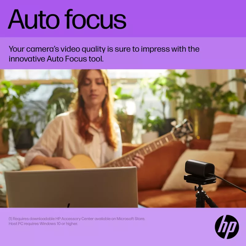 HP 325 FHD-webcam, zakelijk, Windows 10, Windows 11, MacOS, 72 mm, 53,6 mm, 53,2 mm