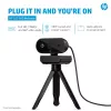 HP 325 FHD-webcam, zakelijk, Windows 10, Windows 11, MacOS, 72 mm, 53,6 mm, 53,2 mm