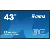 iiyama PROLITE LE4341S-B2 digital-signage flatscreen 108 cm (42,5 inch) LCD 350 cd/m² Full HD zwart 18/7