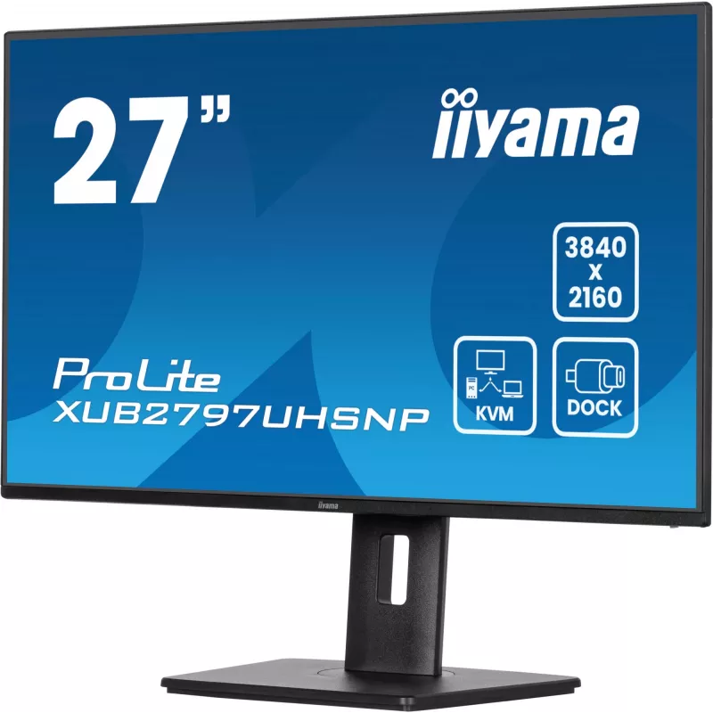 iiyama ProLite XUB2797UHSNP-B1 computermonitor 68,6 cm (27 inch) 3840 x 2160 pixel 4K Ultra HD LED zwart