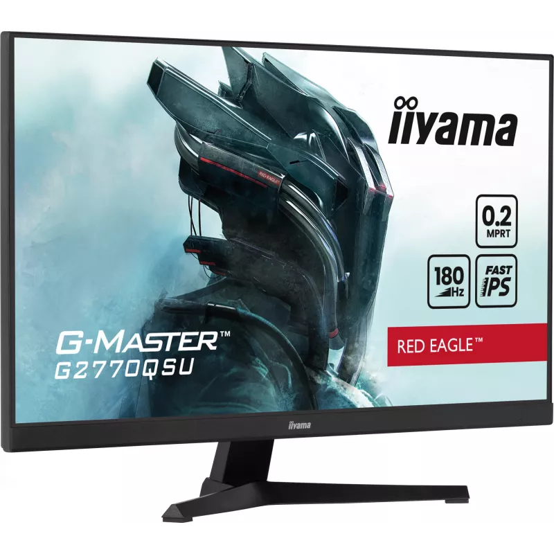 iiyama G-MASTER G2770QSU-B6 computermonitor 68,6 cm (27 inch) 2560 x 1440 pixel Wide Quad HD LED zwart