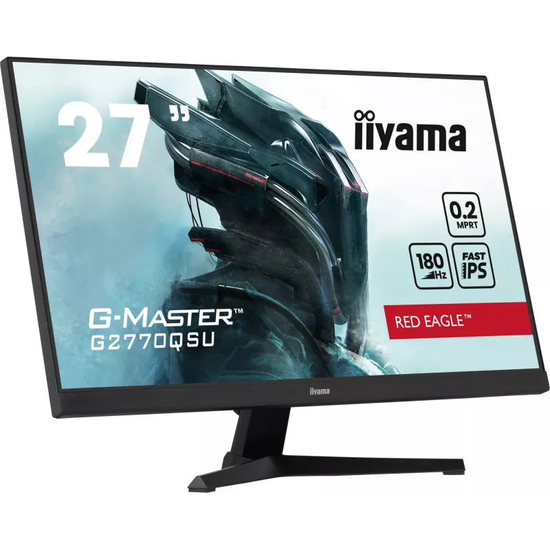 iiyama G-MASTER G2770QSU-B6 computermonitor 68,6 cm (27 inch) 2560 x 1440 pixel Wide Quad HD LED zwart