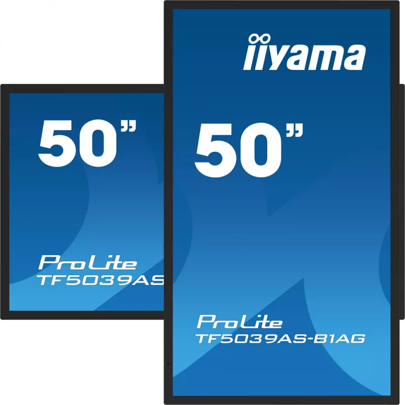 iiyama TF5039AS-B1AG computermonitor 125,7 cm (49,5 inch) 3840 x 2160 pixel 4K Ultra HD LED touchscreen zwart