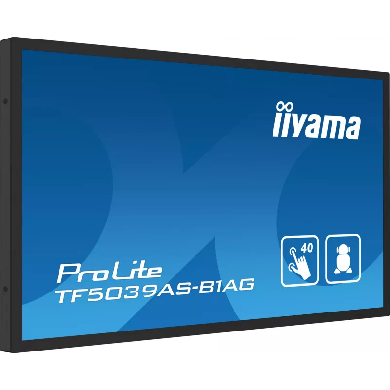 iiyama TF5039AS-B1AG computermonitor 125,7 cm (49,5 inch) 3840 x 2160 pixel 4K Ultra HD LED touchscreen zwart