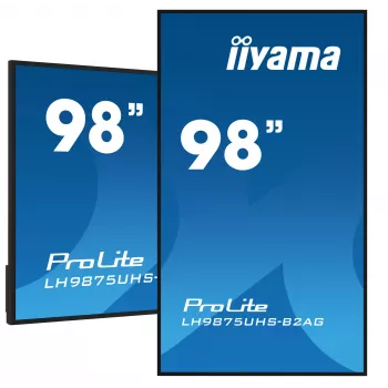 Digital-signage flatscreen iiyama LH9875UHS-B2AG 97,5 inch LED 4K Ultra HD 3840 x 2160