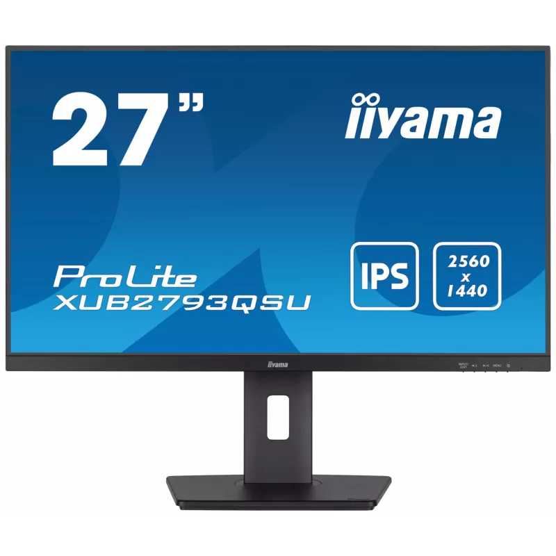iiyama XUB2793QSU-B7 computermonitor 68,6 cm (27 inch) 2560 x 1440 pixel Quad HD LED zwart