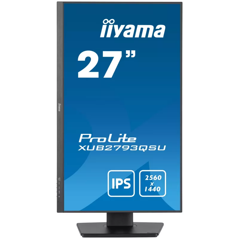 iiyama XUB2793QSU-B7 computermonitor 68,6 cm (27 inch) 2560 x 1440 pixel Quad HD LED zwart