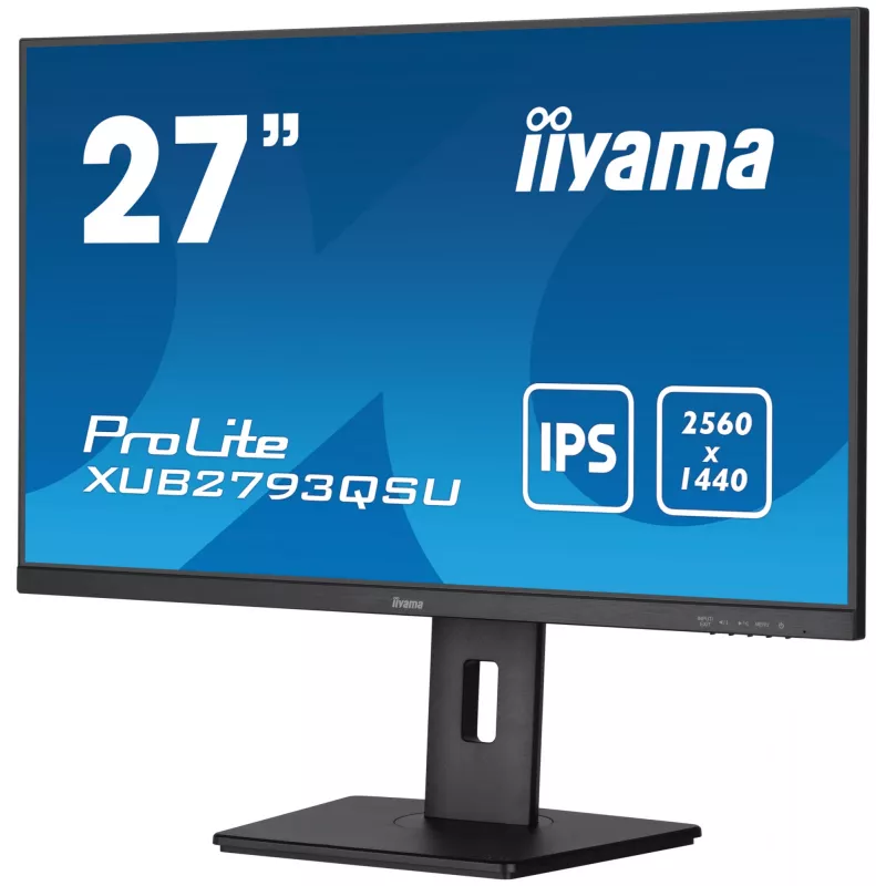 iiyama XUB2793QSU-B7 computermonitor 68,6 cm (27 inch) 2560 x 1440 pixel Quad HD LED zwart