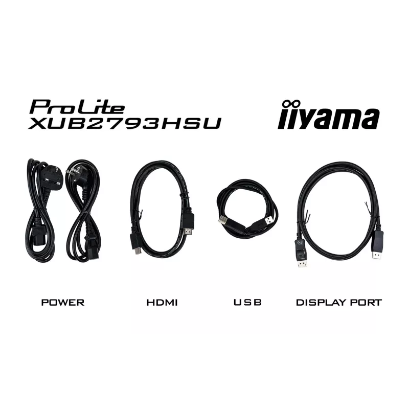iiyama XUB2793QSU-B7 computermonitor 68,6 cm (27 inch) 2560 x 1440 pixel Quad HD LED zwart