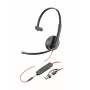 HP Poly Blackwire 3215 monaurale USB-C-headset +3,5mm-jack +USB-C/A-adapter (bulk)