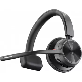 HP Poly Voyager 4310 USB-A headset +BT700 dongle, draadloos, kantoor/callcenter, 20 - 20000 Hz, 122 g, headset, zwart