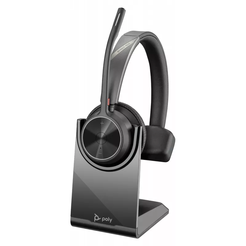 HP Poly Voyager 4310 USB-C headset + BT700 dongle + laadstation